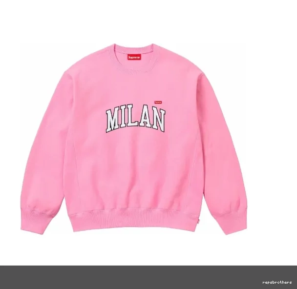 6-Thread Shanghai 24SS White Hoodie Pink Blue Chicago Paris 4-pin City Royal Royal Angeles Blue Shanghai Crewneck Neck Limited Black Shop Milan Los Open Round 1009